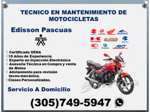 Mecanico de motos, Desvare de motos a Domicilio en Bogo...