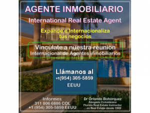 Conviértete en un Internacional Real Estate Agent