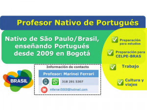 Profesor nativo de portugués 