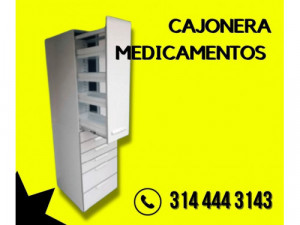 vitrinas y mostradores para medicamentos en Medellin 