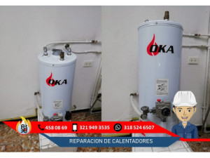 Reparacion y Mantenimieno de Calentadores Oka