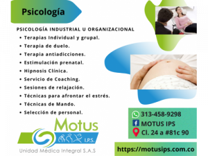 Unidad Médica Integral Motus IPS - Psicología - Model...