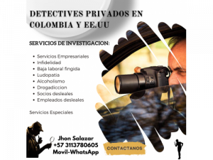 INVESTIGADORES PRIVADOS EN COLOMBIA
