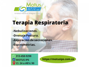 Terapia Respiratoria - Motus IPS - Modelia Bogotá