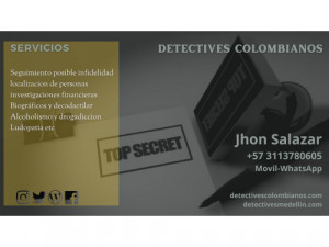 INVESTIGADORES Y DETECTIVES PRIVADOS EN COLOMBIA Y SURA...