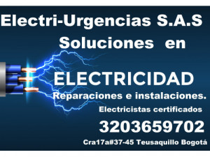 Electricista,reparaciones e instalaciones electricas,em...