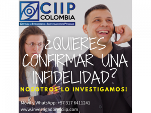 Investigadores de Infidelidad en Colombia