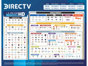 DirecTV pospago TV satelital plan oro 