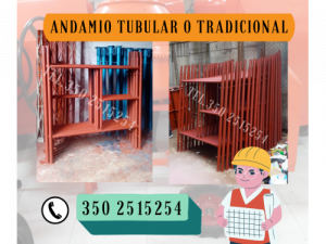 Andamio tubular - andamio tradicional