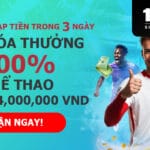 Thưởng nạp Thể thao 100%