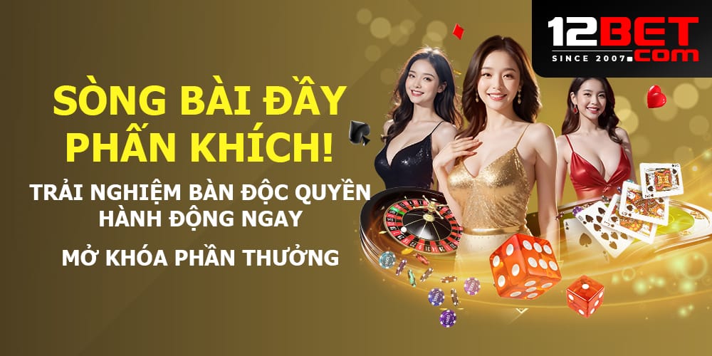 tỷ lệ thắng trong Roulette & Sicbo 12bet